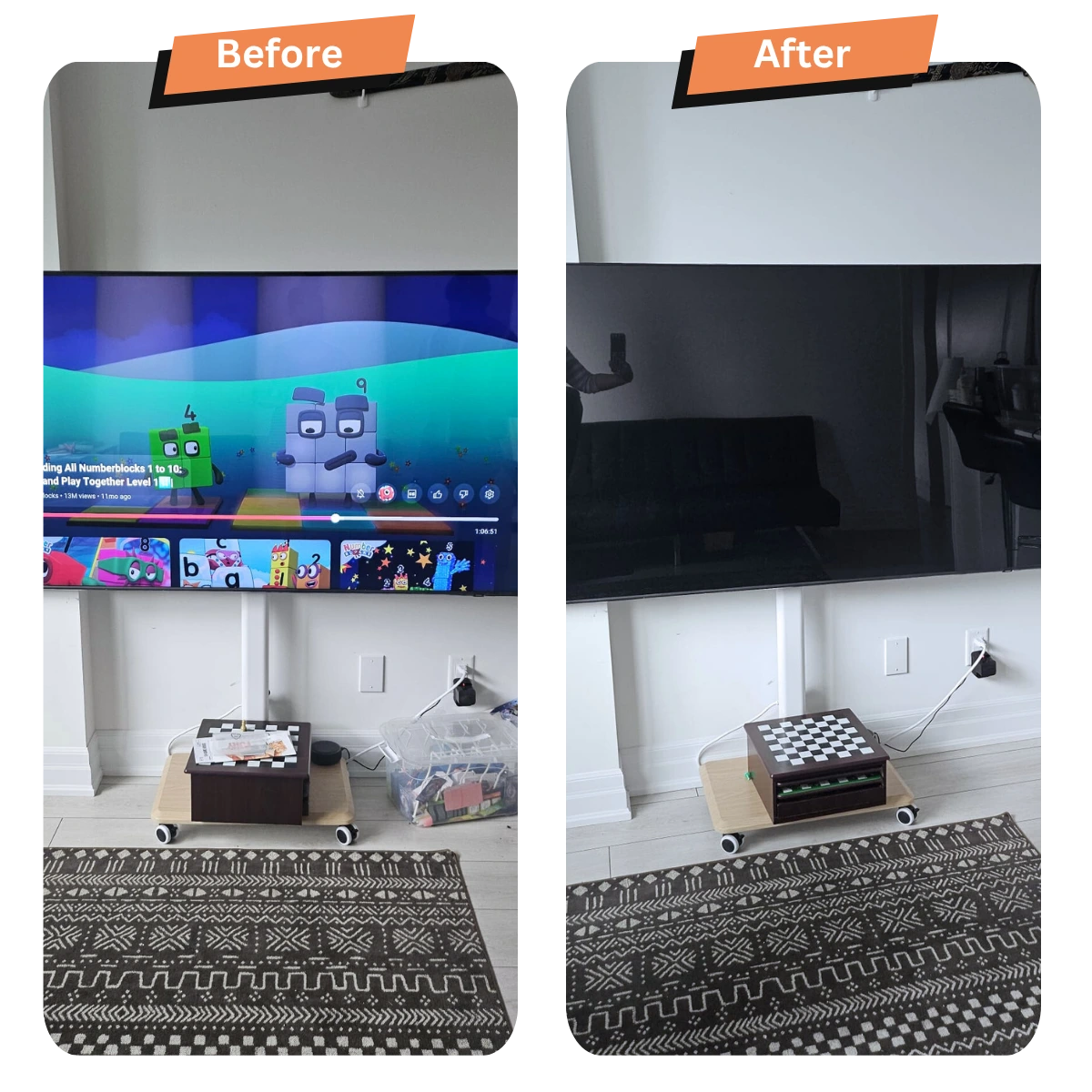 TV unit Clean